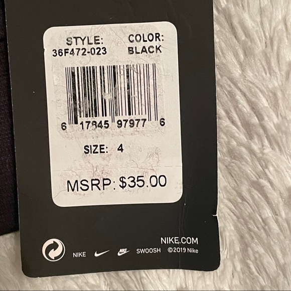 Girls Nike Smiley Face Cropped Hoodie - Picture 8 of 9